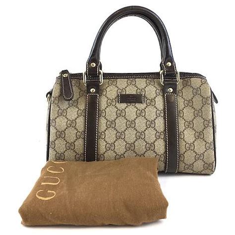 gucci joy boston bag travel bag canvass|gucci boston bag price.